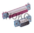 DB-22 D-sub connectors